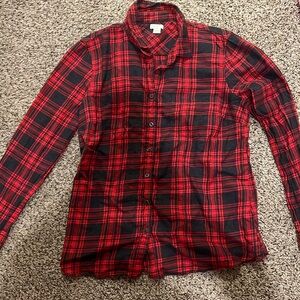 Women’s crew Flannel shirt